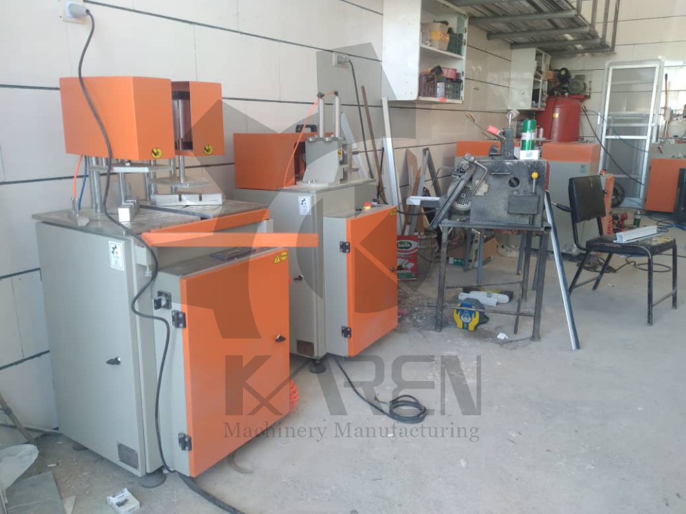 upvc machine made by karen machine