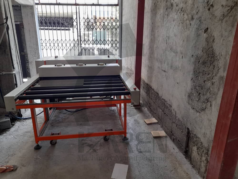 glass washing machine made by karen machine